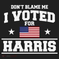 Dont Blame Me I Voted For Harris Women's Sweatshirt thumb 2