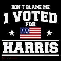 Dont Blame Me I Voted For Harris Pajama Set thumb 2