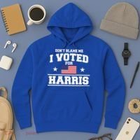 Dont Blame Me I Voted For Harris Hoodie thumb 3