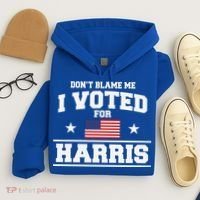 Dont Blame Me I Voted For Harris Hoodie thumb 4