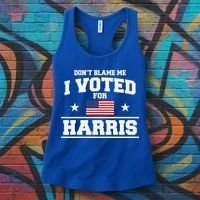 Dont Blame Me I Voted For Harris Women's Tank Top thumb 3