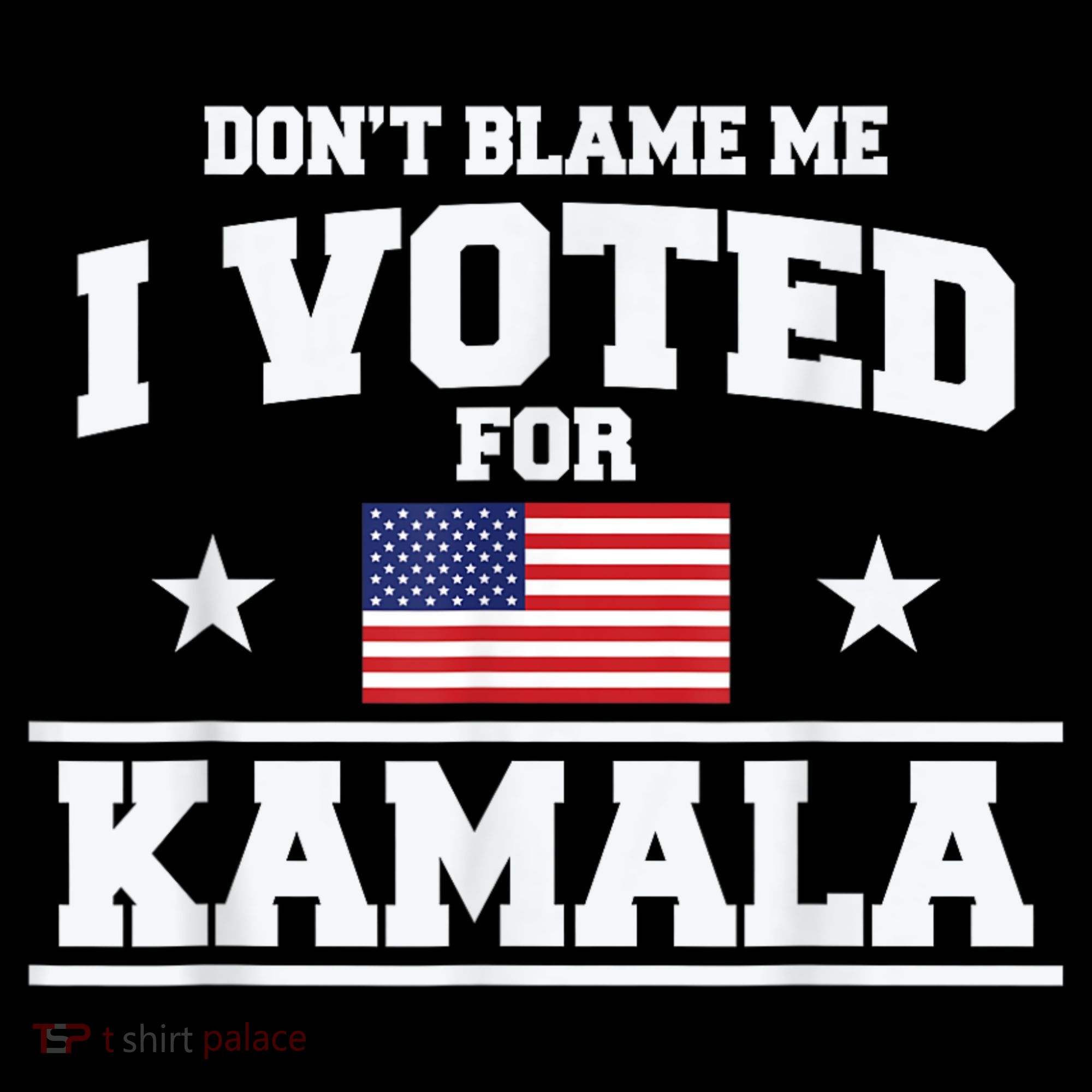 DonT Blame Me I Voted For Kamala Pro Harris Supporter Women's Tank Top