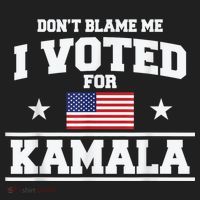 DonT Blame Me I Voted For Kamala Pro Harris Supporter Golf Towel thumb 3