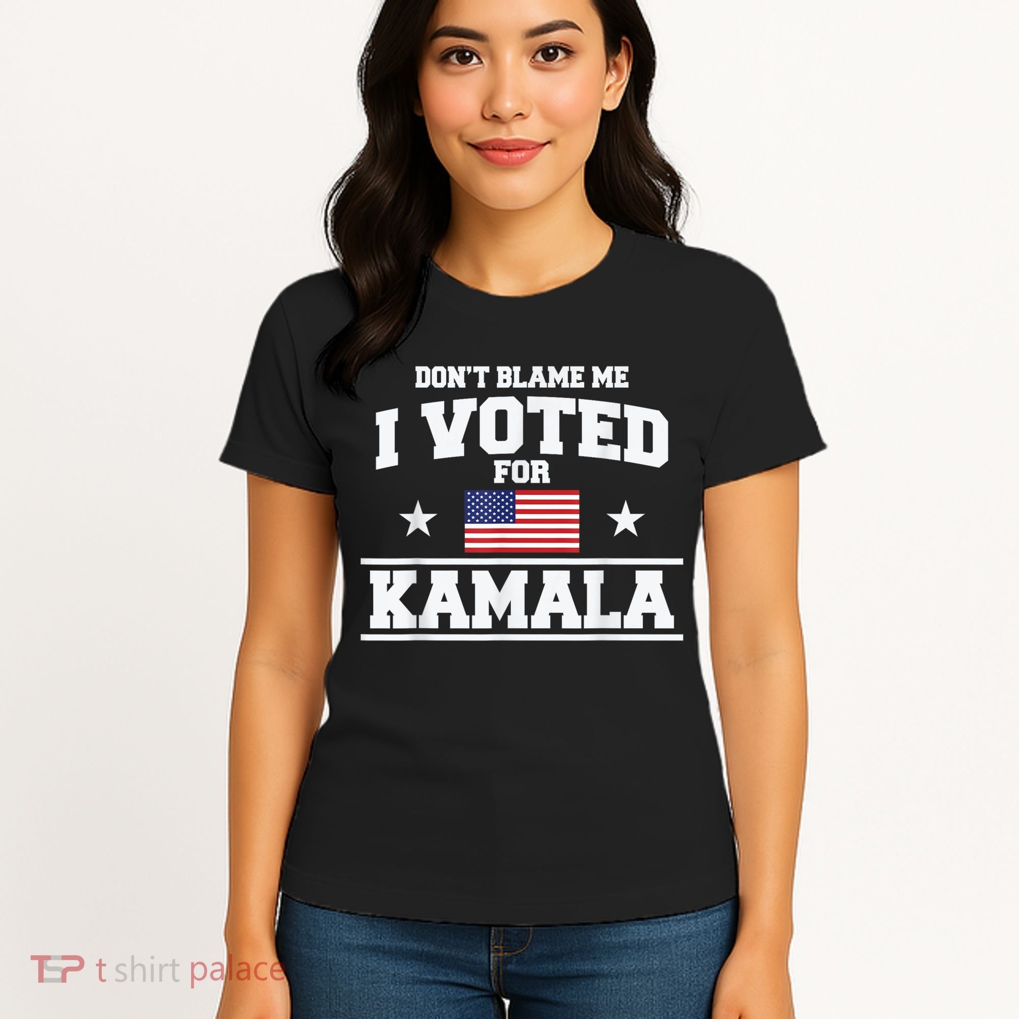 DonT Blame Me I Voted For Kamala Pro Harris Supporter Women's T-Shirt