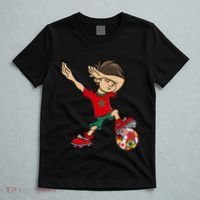Dabbing Boy Morocco Soccer Jersey National Flag T-Shirt thumb 5