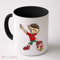 Dabbing Boy Morocco Soccer Jersey National Flag Coffee Mug thumb 0
