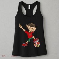Dabbing Boy Morocco Soccer Jersey National Flag Women's Tank Top thumb 3
