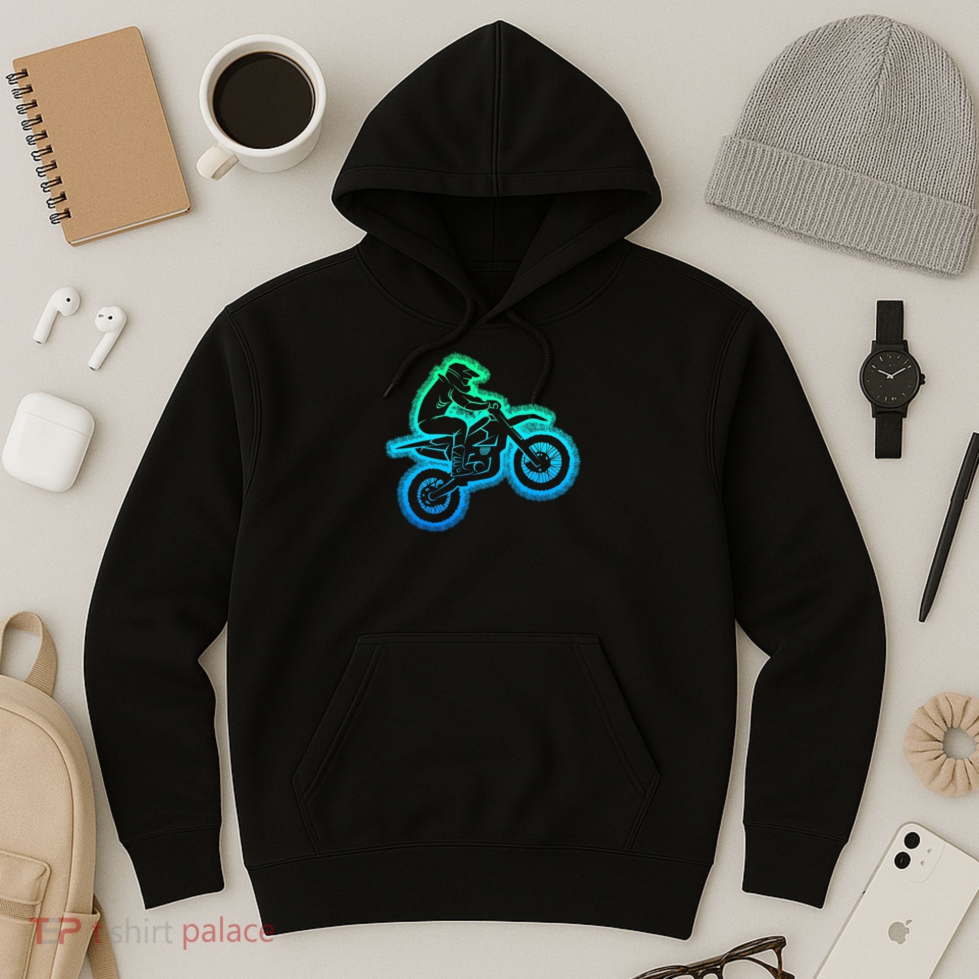 Dirt Bike Motocross Enduro Dirt Biking Hoodie