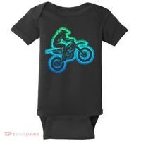 Dirt Bike Motocross Enduro Dirt Biking Baby Bodysuit thumb 0