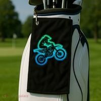 Dirt Bike Motocross Enduro Dirt Biking Golf Towel thumb 2