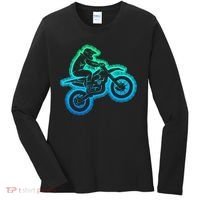 Dirt Bike Motocross Enduro Dirt Biking Women's Long Sleeve Shirt thumb 0