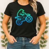 Dirt Bike Motocross Enduro Dirt Biking Women's T-Shirt thumb 2