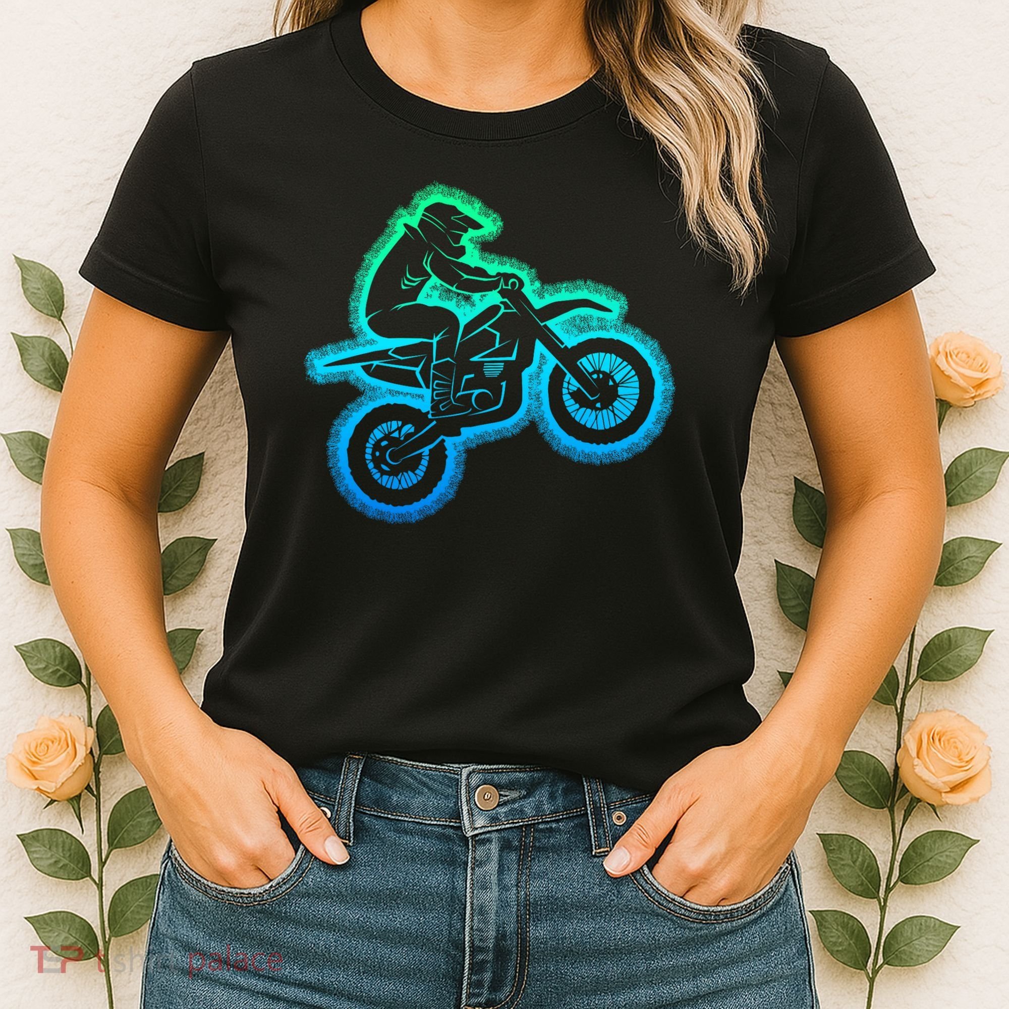 Dirt Bike Motocross Enduro Dirt Biking Women's T-Shirt