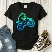 Dirt Bike Motocross Enduro Dirt Biking Women's T-Shirt thumb 3