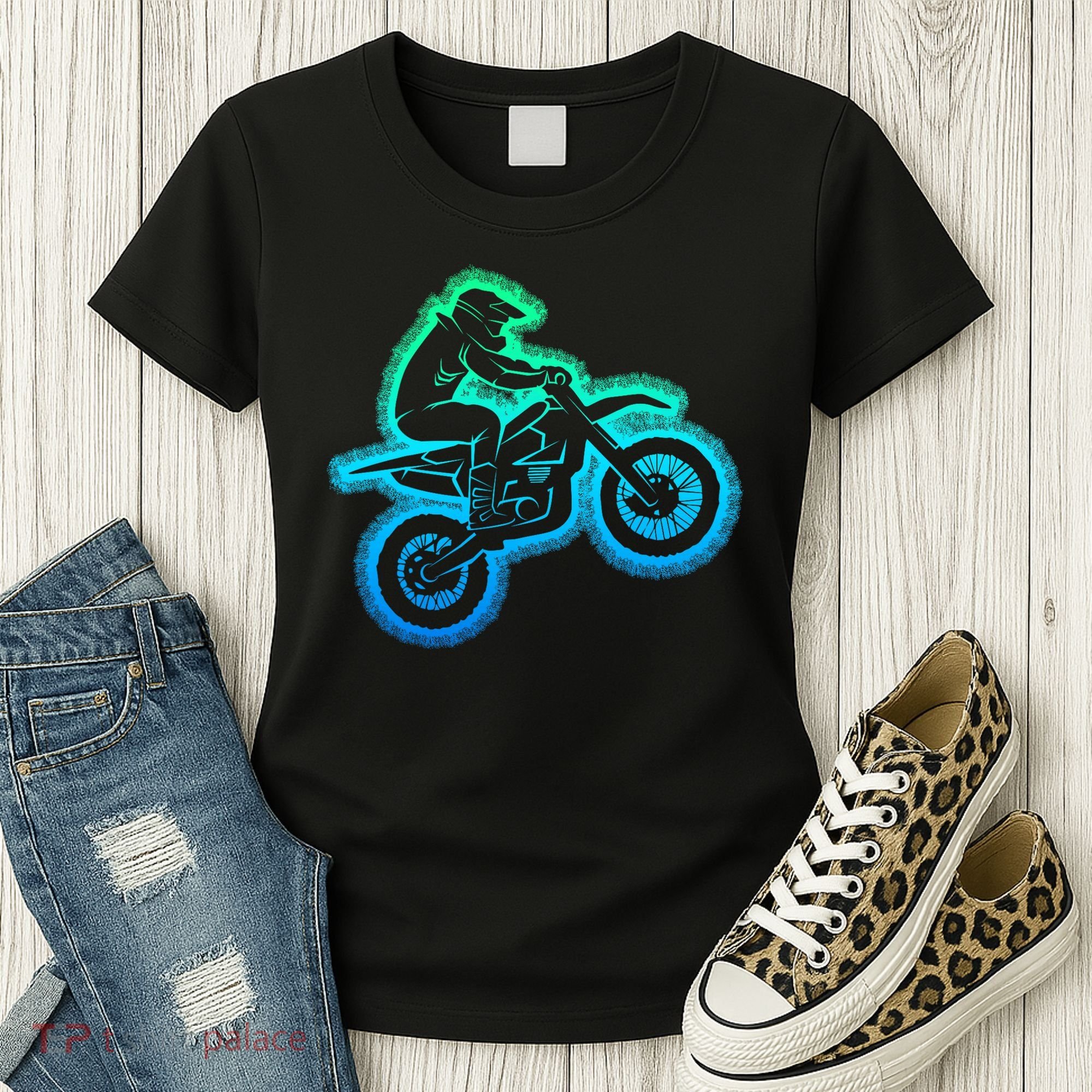 Dirt Bike Motocross Enduro Dirt Biking Women's T-Shirt