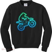 Dirt Bike Motocross Enduro Dirt Biking Kids Sweatshirt thumb 0