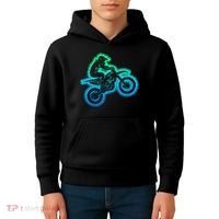 Dirt Bike Motocross Enduro Dirt Biking Kids Hoodie thumb 4