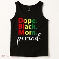 Dope Black Mom Black History Juneteenth Tank Top thumb 2