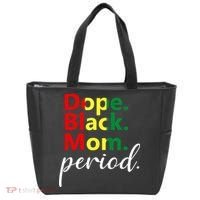Dope Black Mom Black History Juneteenth Tote Bag thumb 0