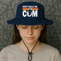 DonT Bully Me ILl Cum Retro Anti Bullying Bucket Hat thumb 3