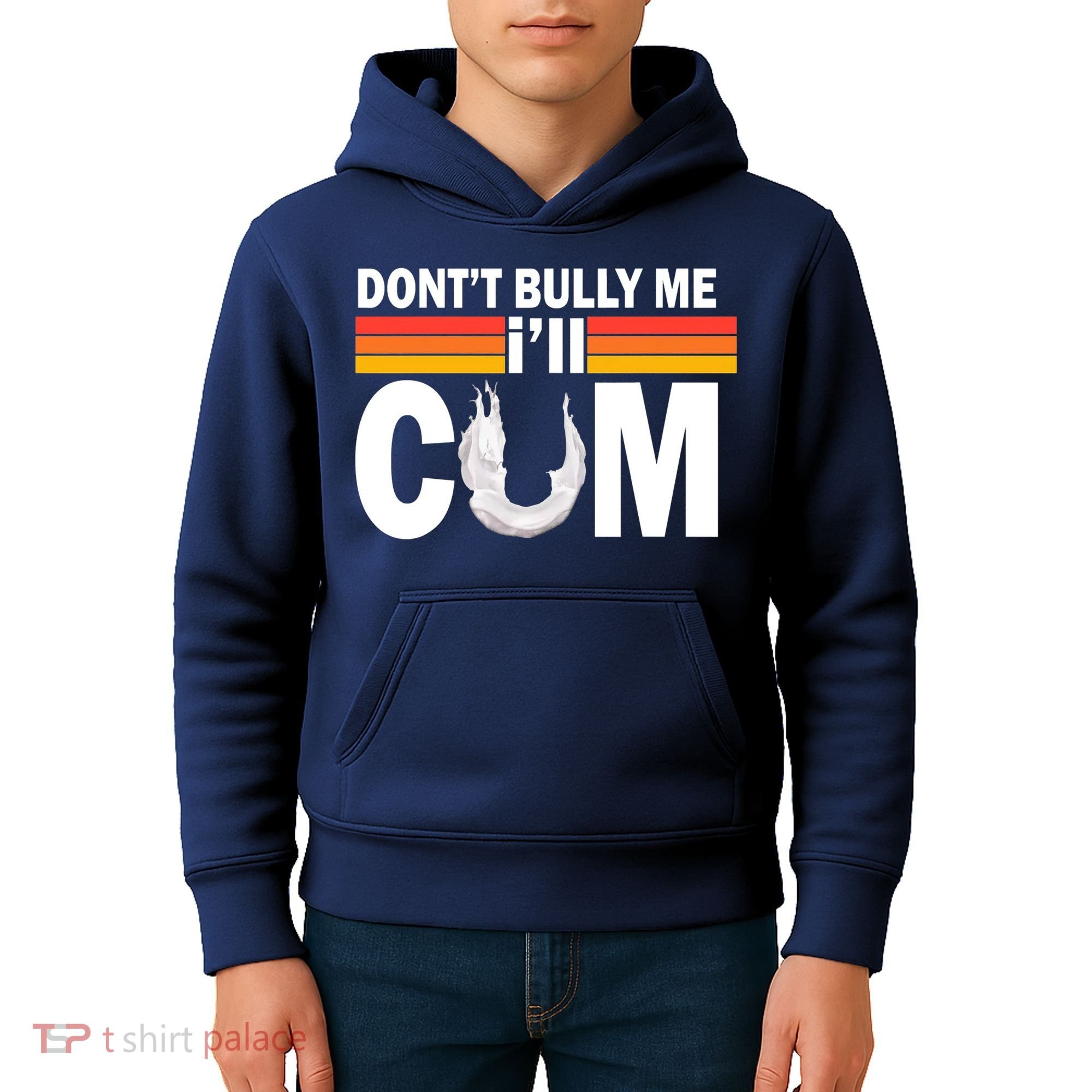 DonT Bully Me ILl Cum Retro Anti Bullying Kids Hoodie