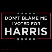 Don't Blame Me I Voted For Harris Doggie Tank thumb 4