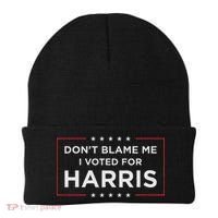 Don't Blame Me I Voted For Harris Beanie thumb 0