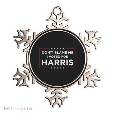 Don't Blame Me I Voted For Harris Ornament