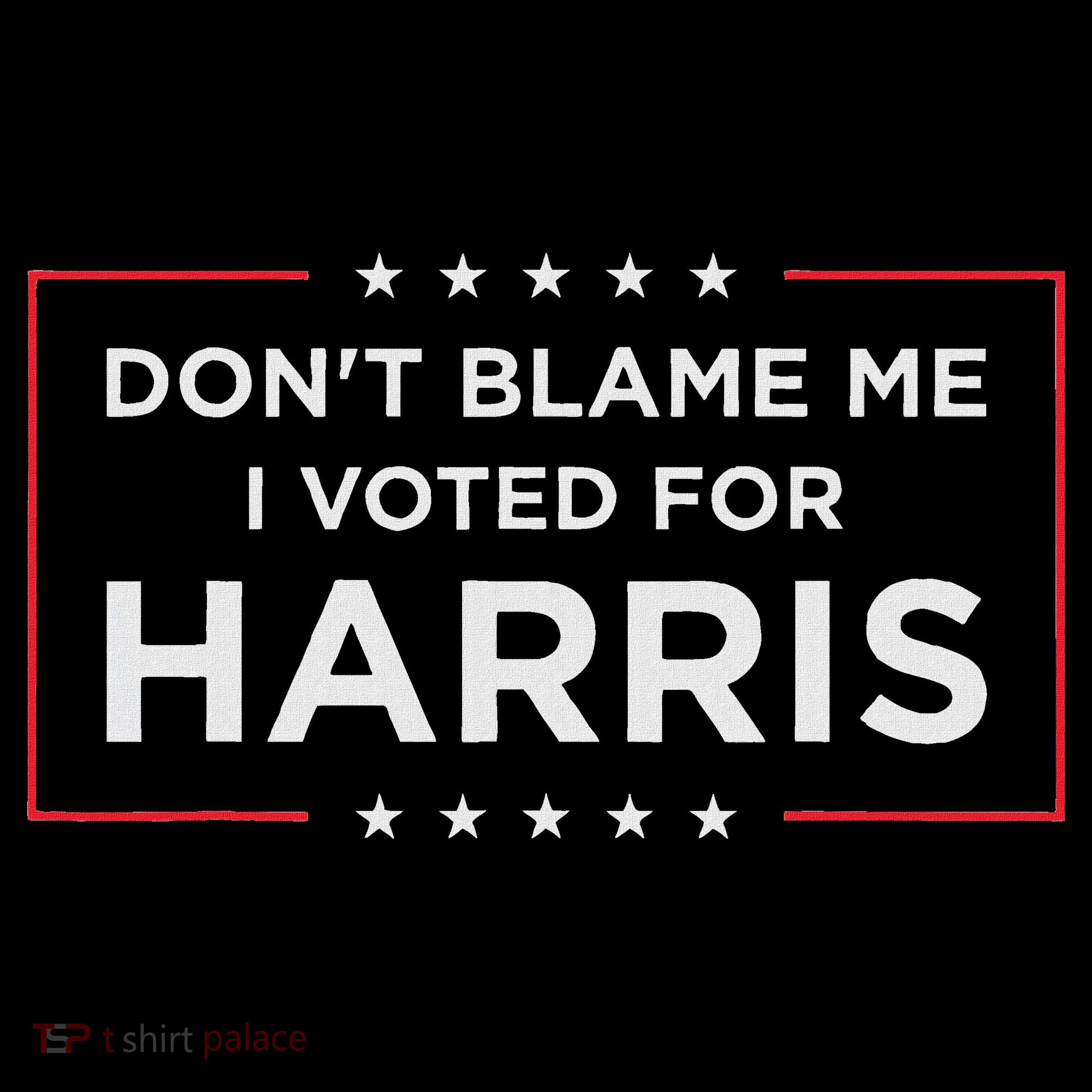 Don't Blame Me I Voted For Harris Visor