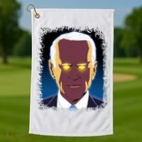 Dark Brandon Meme Golf Towel thumb 1