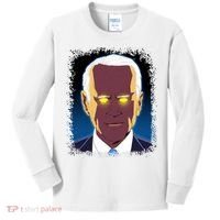 Dark Brandon Meme Kids Long Sleeve Shirt thumb 0