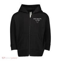 DonT Bull Me ILl Come Toddler Zip Fleece Hoodie thumb 0