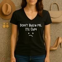 DonT Bull Me ILl Come Women's V-Neck T-Shirt thumb 3