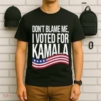 DonT Blame Me I Voted For Kamala 2024 Usa Kamala Harris T-Shirt thumb 6