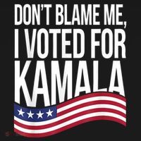 DonT Blame Me I Voted For Kamala 2024 Usa Kamala Harris Women's Hoodie thumb 2