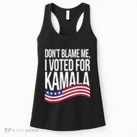 DonT Blame Me I Voted For Kamala 2024 Usa Kamala Harris Women's Tank Top thumb 0