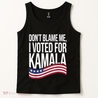 DonT Blame Me I Voted For Kamala 2024 Usa Kamala Harris Tank Top thumb 2