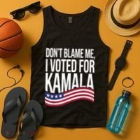 DonT Blame Me I Voted For Kamala 2024 Usa Kamala Harris Tank Top thumb 4
