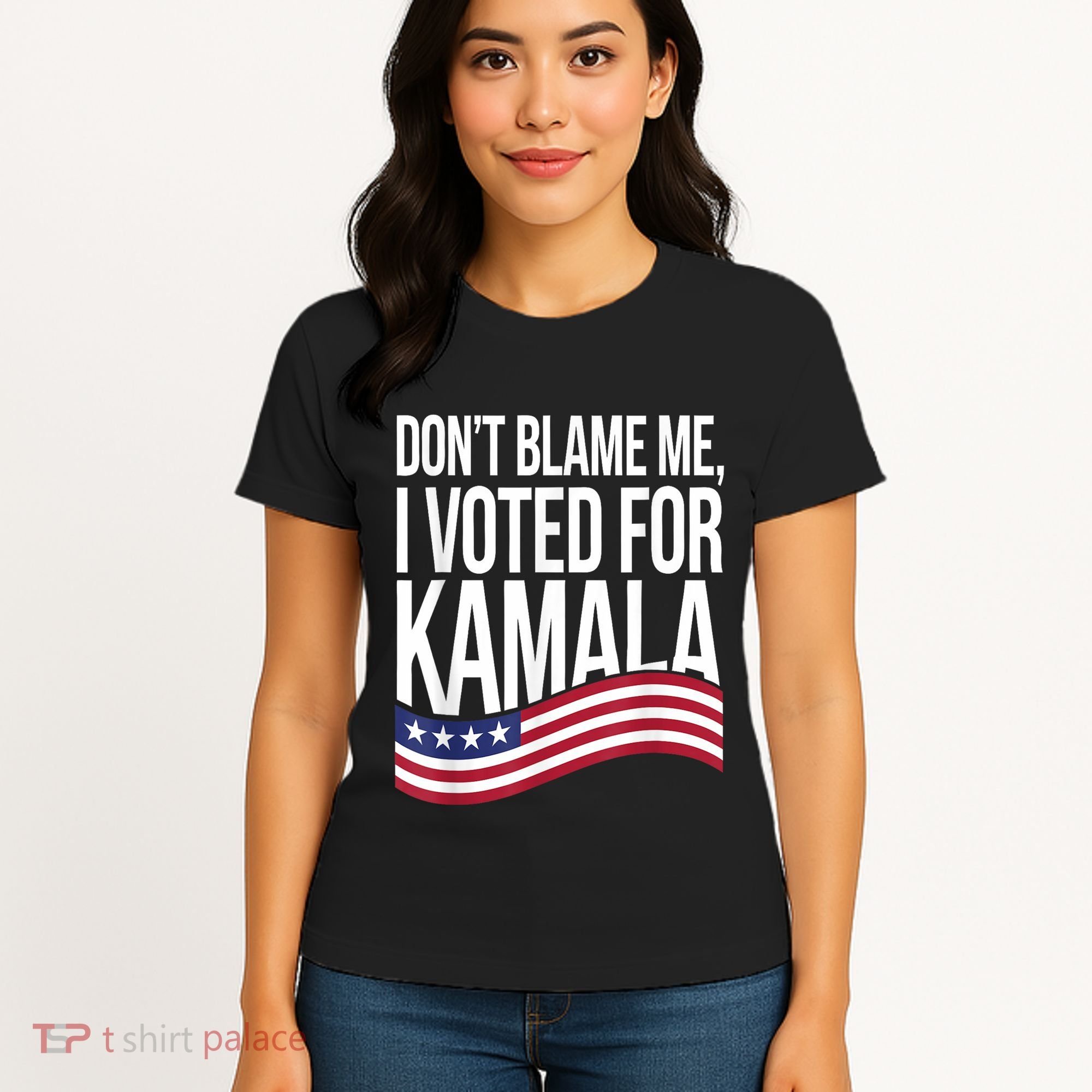 DonT Blame Me I Voted For Kamala 2024 Usa Kamala Harris Women's T-Shirt