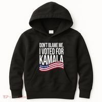 DonT Blame Me I Voted For Kamala 2024 Usa Kamala Harris Kids Hoodie thumb 0