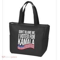 DonT Blame Me I Voted For Kamala 2024 Usa Kamala Harris Tote Bag thumb 3