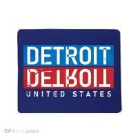 Detroit Block Mirrored Logo Mousepad thumb 0