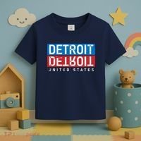 Detroit Block Mirrored Logo Toddler T-Shirt thumb 3
