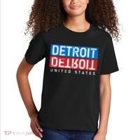 Detroit Block Mirrored Logo Kids T-Shirt thumb 2