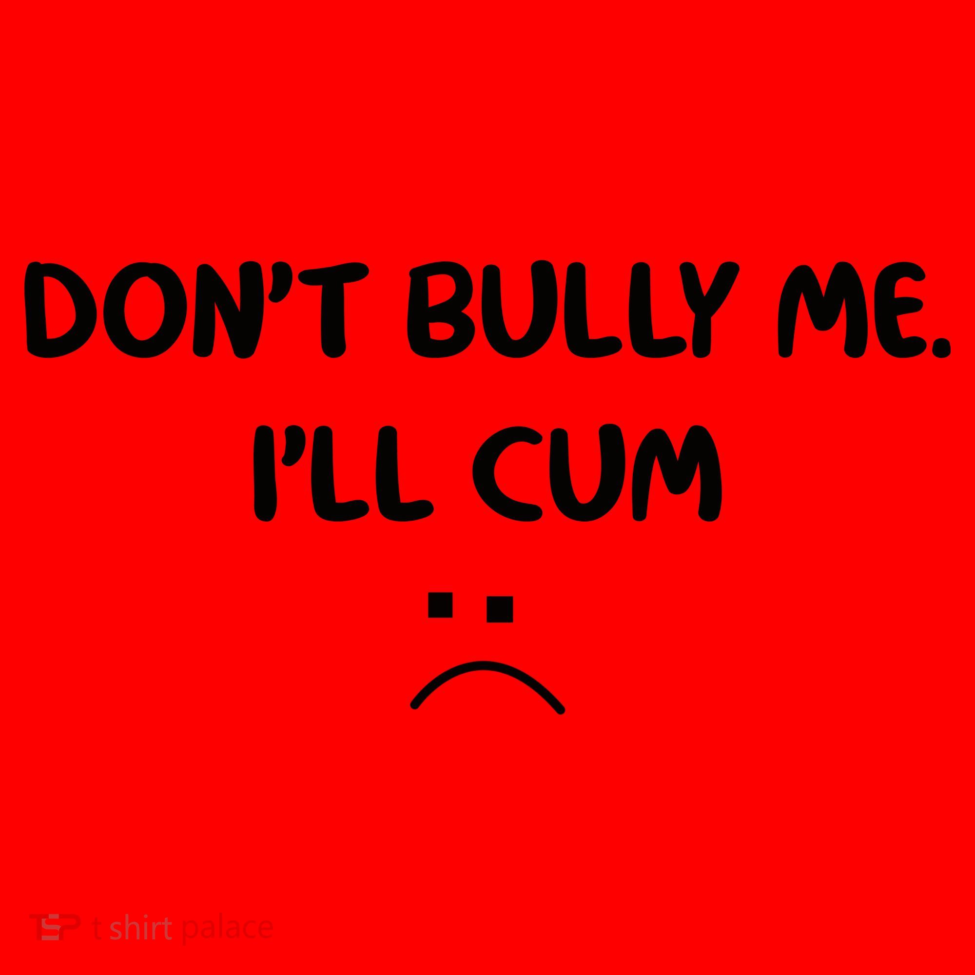 Don't Bully Me I'll Cum Santa Hat