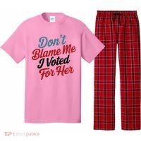 DonT Blame Me I Voted For Her Pajama Set thumb 0