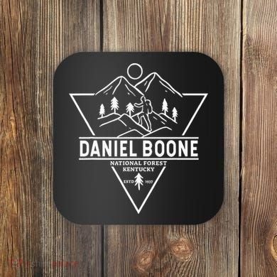 Daniel Boone National Forest Kentucky Badge Coaster