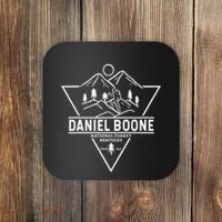 Daniel Boone National Forest Kentucky Badge Coaster thumb 0