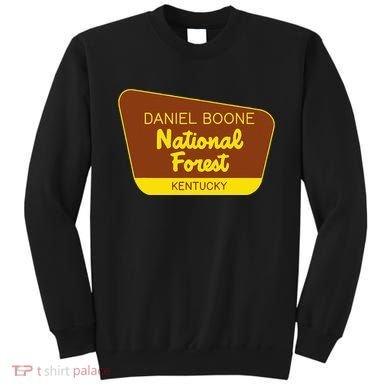 Daniel Boone National Forest Kentucky Retro Sign Sweatshirt