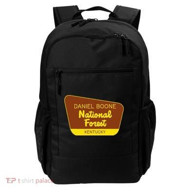Daniel Boone National Forest Kentucky Retro Sign Backpack